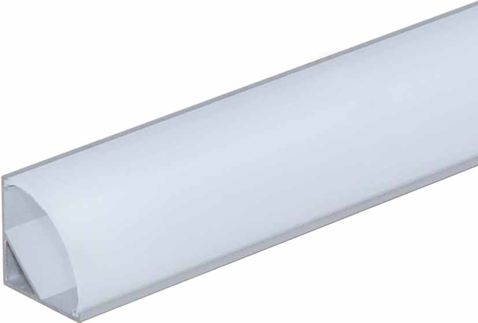 Slika Aluminijumski ugaoni LED profil Gray 2m komplet